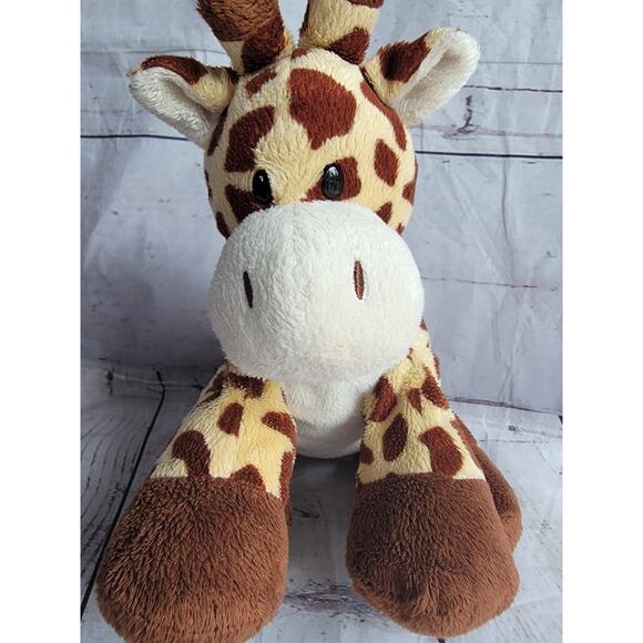 TY Pluffies Soft Giraffe Tiptoe 8in Plush Stuffed Animal Toy 2009 - Picture 2 of 8